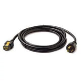 APC Schneider Electric AP8659NA3 | Rack PDU, 20A, 208V, 24-Oultet, 3300 VA, 50/60 Hz, Black, 3 m L Cord, 182.9 H x 5.6 W x 5.1 D cm