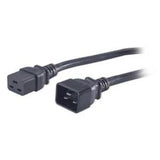 APC Schneider Electric AP9877 | Power Cord, Cable Cord Set, 20 A, Black, 6.5 ft. L