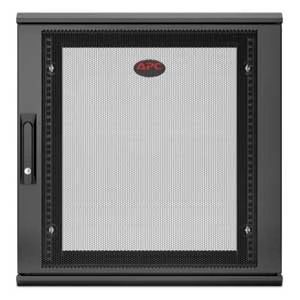 APC Schneider Electric AR112SH4 | NetShelter WX 12U Single Hinged Wall Mount Enclosure, 400mm Deep