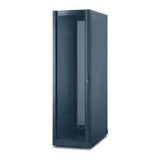 APC Schneider Electric AR2144BLK | Network Cabinet, 42 RU, 81.5 in. H, 23.5 in. W, 36.77 (Max. Mounting Depth) in. D, 42.2 in. D, Black