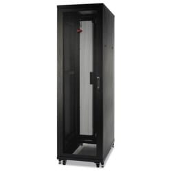 APC Schneider Electric AR2400FP1 | NetShelter SV Network Cabinet with Side Panels, 42 RU, Black, 80.98 H x 23.62 W x 41.73 in. D