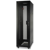 APC Schneider Electric AR2407 | Netshelter Deep Enclosure, Steel, 48U, Black, 232.4 H x 60 W x 106 D cm