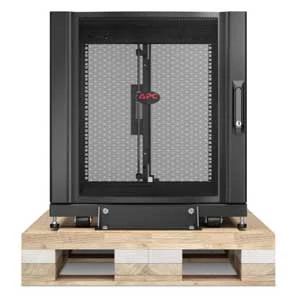 APC Schneider Electric AR3003SP | NetShelter SX 12U Server Rack Enclosure 600mm x 900mm With Sides, Black Shock Packaging