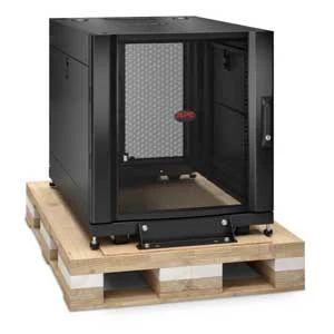 APC Schneider Electric AR3003SP | NetShelter SX 12U Server Rack Enclosure 600mm x 900mm With Sides, Black Shock Packaging