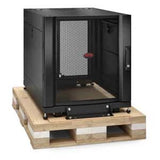 APC Schneider Electric AR3003SP | NetShelter SX 12U Server Rack Enclosure 600mm x 900mm With Sides, Black Shock Packaging