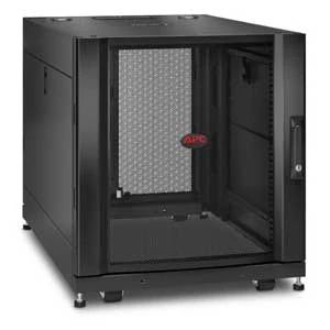 APC Schneider Electric AR3003 | NetShelter SX 12U Server Rack Enclosure 600mm x 900mm With Sides, Black