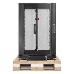 APC Schneider Electric AR3006SP | NetShelter SX 18U Server Rack Enclosure 600mm x 900mm With Sides, Black Shock Packaging
