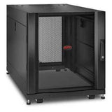 APC Schneider Electric AR3103 | NetShelter SX 12U Server Rack Enclosure 600mm x 1070mm With Sides, Black