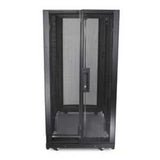 APC Schneider Electric AR3104SP1 | NetShelter Enclosure, Rack Mount, 24 RU, 19 in. Rack Width, Black, 47.24 H x 23.62 W x 42.13 D in.