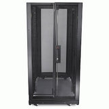 APC Schneider Electric AR3104SP1 | NetShelter Enclosure, Rack Mount, 24 RU, 19 in. Rack Width, Black, 47.24 H x 23.62 W x 42.13 D in.