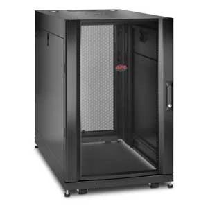 APC Schneider Electric AR3106 | NetShelter SX 18U Server Rack Enclosure 600mm x 1070mm With Sides, Black