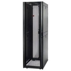 APC Schneider Electric AR3107 | NetShelter SX Network Cabinet, 48 RU, 88.9 H x 23.62 W x 42.13 in. D