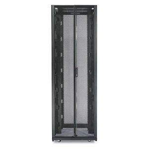 APC Schneider Electric AR3357X609 | Netshelter Box Enclosure, Steel, 48 RU, Black, 88.9 H x 29.53 W x 47.24 D in.