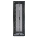 APC Schneider Electric AR3357X609 | Netshelter Box Enclosure, Steel, 48 RU, Black, 88.9 H x 29.53 W x 47.24 D in.