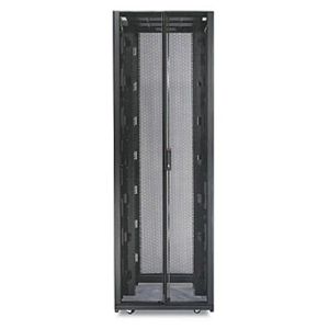 APC Schneider Electric AR3357X609 | Netshelter Box Enclosure, Steel, 48 RU, Black, 88.9 H x 29.53 W x 47.24 D in.