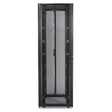 APC Schneider Electric AR3357X609 | Netshelter Box Enclosure, Steel, 48 RU, Black, 88.9 H x 29.53 W x 47.24 D in.