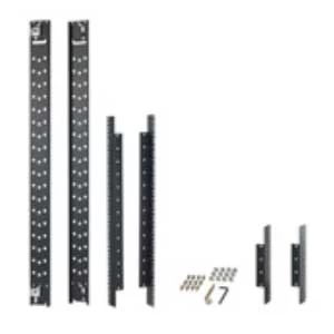 APC Schneider Electric AR7503 | Rail Kit, 39.55 x 2.87 x 2.33 in, 42 RU, Black