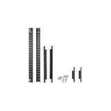 APC Schneider Electric AR7503 | Rail Kit, 39.55 x 2.87 x 2.33 in, 42 RU, Black