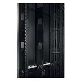 APC Schneider Electric AR7578 | Netshelter Recessed Rail Kit, Vertical, 48U, Black, 44.76 H x 4.76 W x 5.51 D in.