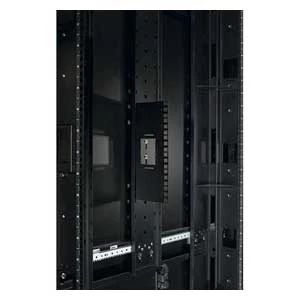 APC Schneider Electric AR7578 | Netshelter Recessed Rail Kit, Vertical, 48U, Black, 44.76 H x 4.76 W x 5.51 D in.