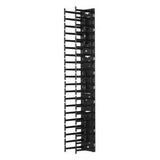 APC Schneider Electric AR7580A | NetShelter Cable Manager, Vertical, Single-Sided, Black, 70 H x 3.82 W x 6.3 in. D