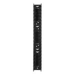 APC Schneider Electric AR7580A | NetShelter Cable Manager, Vertical, Single-Sided, Black, 70 H x 3.82 W x 6.3 in. D