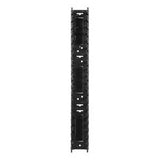 APC Schneider Electric AR7580A | NetShelter Cable Manager, Vertical, Single-Sided, Black, 70 H x 3.82 W x 6.3 in. D