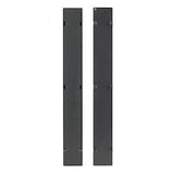APC Schneider Electric AR7581A | Hinged Cover, Vertical, 42U, 70 in. H, 0.5 in. D, 4.3 in. W, Black