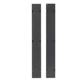 APC Schneider Electric AR7589 | Hinged Cover, Vertical, 86 in. H, 0.5 in. D, 4.3 in. W, Black