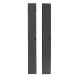 APC Schneider Electric AR7589 | Hinged Cover, Vertical, 86 in. H, 0.5 in. D, 4.3 in. W, Black