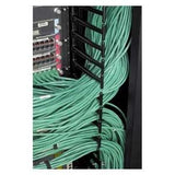 APC Schneider Electric AR7717A | Cable Manager, Single-Sided, Vertical, Black, 70 H x 0.98 W x 6.42 in. D
