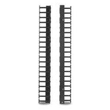 APC Schneider Electric AR7721 | Cable Manager, Vertical, Black, 35 H x 4.21 W x 1.77 D in.