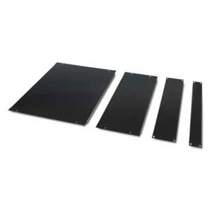 APC Schneider Electric AR8101BLK | Blanking Panel Kit, Rack, 19 in. W, 0.1 in. D, Black, 15 RU