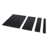 APC Schneider Electric AR8101BLK | Blanking Panel Kit, Rack, 19 in. W, 0.1 in. D, Black, 15 RU
