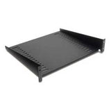 APC Schneider Electric AR8105BLK | 50-lb Capacity Black Fixed Shelf