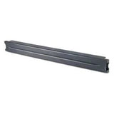 APC Schneider Electric AR8136BLK200 | Modular Toolless Airflow Management Blanking Panel, Plastic, Black, 1RU