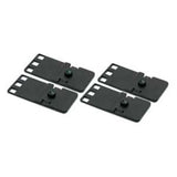 APC Schneider Electric AR8150BLK | Adapter Kit, 1 RU, 23 to 19 in. Mount, 1-Power Cord, Black