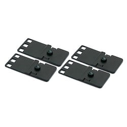 APC Schneider Electric AR8150BLK | Adapter Kit, 1 RU, 23 to 19 in. Mount, 1-Power Cord, Black