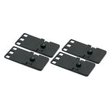 APC Schneider Electric AR8150BLK | Adapter Kit, 1 RU, 23 to 19 in. Mount, 1-Power Cord, Black