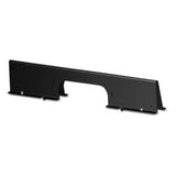 APC Schneider Electric AR8173BLK | Data Cable Partition, Cable Manager, Black, 4.8 in. H, 29.41 in. W, 2.84 in. D