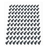 APC Schneider Electric AR8400 | Hardware Kit, 100 x 12-24 x 0.5 in. Pilot Screw, Black