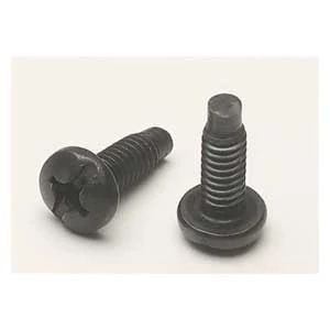 APC Schneider Electric AR8400 | Hardware Kit, 100 x 12-24 x 0.5 in. Pilot Screw, Black