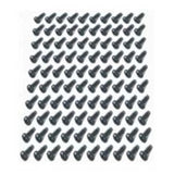 APC Schneider Electric AR8400 | Hardware Kit, 100 x 12-24 x 0.5 in. Pilot Screw, Black