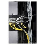 APC Schneider Electric AR8426A | Ring-Type Cable Organizer, Horizontal, Single-Sided, Black, 2RU, 3.5 H x 17.52 W x 2.99 in. D
