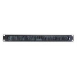 APC Schneider Electric AR8429 | Cable Pass-Through Manager with Brush Strip, Horizontal Mount, Black, 1RU