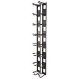 APC Schneider Electric AR8442 | Cable Organizer with (8) Cable Rings, Vertical, 30.16 H x 2.17 W x 3.35 D in.