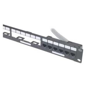 APC Schneider Electric AR8451 | Data Distribution, 1 RU, Black, 19.48 H x 1.73 W x 0.98 D in.