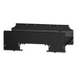 APC Schneider Electric AR8560 | Cable Trough System, Open Bottom, Black, 7.54 H x 23.5 W x 12.45 D in.