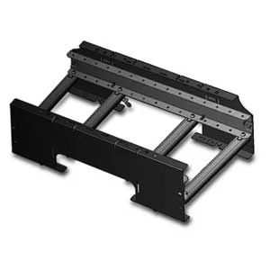 APC Schneider Electric AR8560 | Cable Trough System, Open Bottom, Black, 7.54 H x 23.5 W x 12.45 D in.