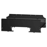 APC Schneider Electric AR8560 | Cable Trough System, Open Bottom, Black, 7.54 H x 23.5 W x 12.45 D in.